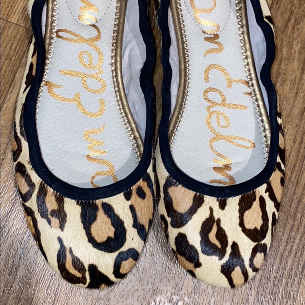 Sam Edelman Leopard Flats 🥿